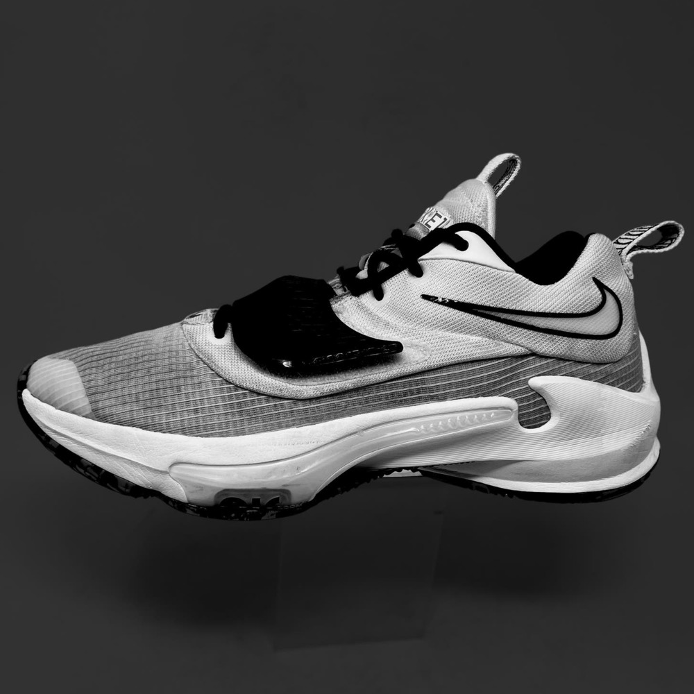 Nike Zoom Freak 3 Sneakers Mens Sz 8 White & Teal 7,0,9:K.5.7 - Picture 2 of 13